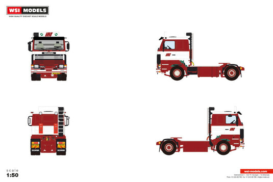 【予約】2026年発売予定 Scaniaスカニア 2 SERIES 4X2 トラック IAT Hacke / WSI 1/50 建設機械 模型