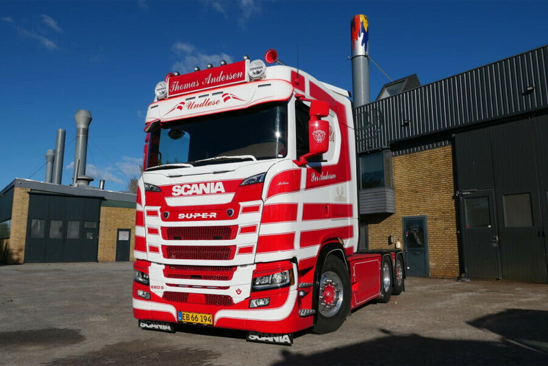 ギャラリービューアに画像をロードする, 【予約】2026年発売予定 Scaniaスカニア S NORMAL CS20N 6X2 TAG AXLE Per Andersen / WSI 1/50 建設機械 模型
