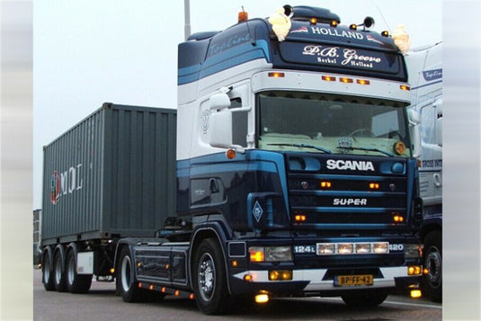 【予約】2026年発売予定 Scaniaスカニア 4 SERIES TOPLINE 4X2 Tractorトラクター P.B. Greeve / WSI 1/50 建設機械 模型