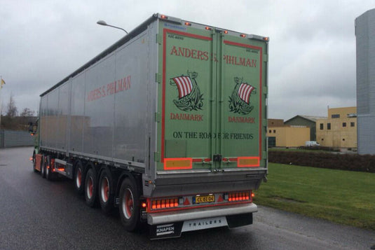 【予約】2026年発売予定 Scaniaスカニア S HIGHLINE CS20H 6X2 TAG AXLE MOVING FLOOR TRAILER Anders S. Pihlman / WSI 1/50 建設機械 模型