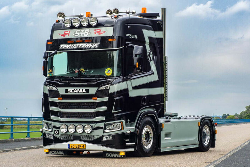 ギャラリービューアに画像をロードする, 【予約】2026年発売予定 Scaniaスカニア R HIGHLINE CR20H 4X2 STB Thermo Trafik / WSI 1/50 建設機械 模型
