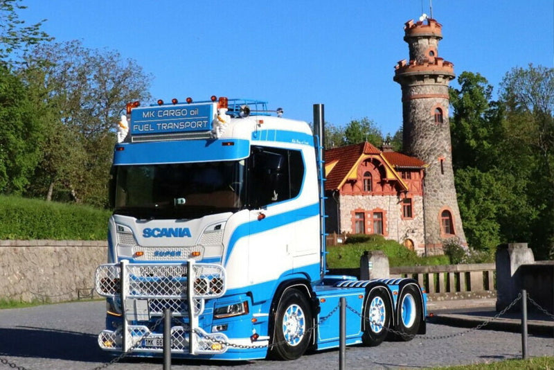 ギャラリービューアに画像をロードする, 【予約】2026年発売予定 Scaniaスカニア S NORMAL CS20N 6X2 TWIN STEER MK Cargo oil / WSI 1/50 建設機械 模型
