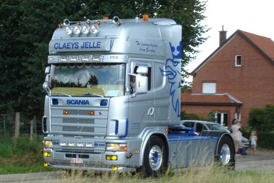 【予約】2026年発売予定 Claeys Jelle SCANIA 4 SERIES TOPLINE 4X2 / WSI 1/50 ミニカー トラック模型