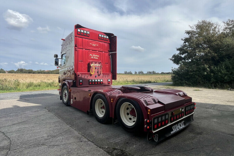 ギャラリービューアに画像をロードする, 【予約】2026年発売予定 Scaniaスカニア 4 SERIES TOPLINE 6X2 TAG AXLE Anders Lauritzen / WSI 1/50 建設機械 模型
