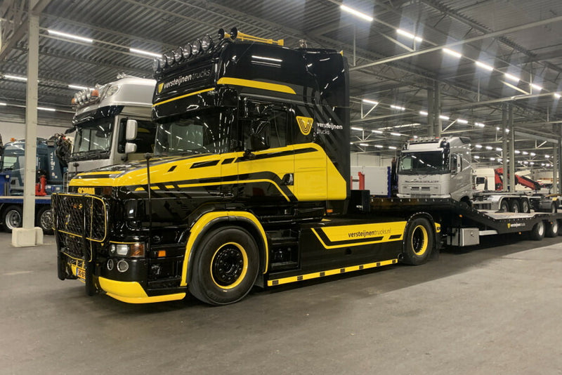ギャラリービューアに画像をロードする, 【予約】2026年発売予定 Scaniaスカニア T5 TORPEDO TOPLINE 4X2 TRUCK TRANSPORTER - 3 AXLE Versteijnen Trucks / WSI 1/50 建設機械 模型
