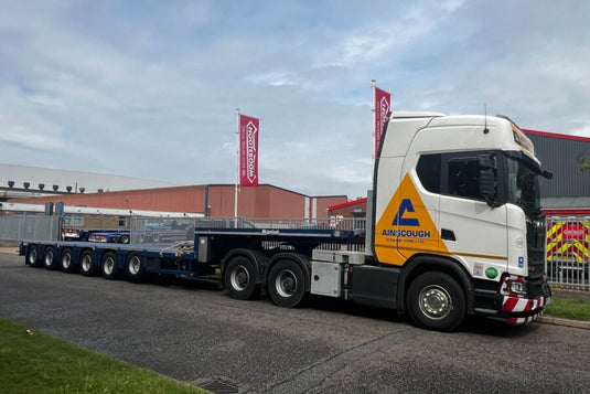 【予約】2026年発売予定 Scaniaスカニア S HIGHLINE CS20H 6X4 MANOOVR - 6 AXLE Ainscough / WSI 1/50 建設機械 模型
