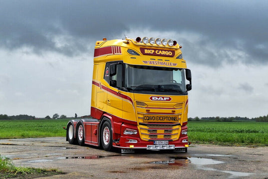 【予約】2026年発売予定 DAF XG+ 6X2 TWIN STEER BKP Cargo / WSI 1/50 建設機械 模型