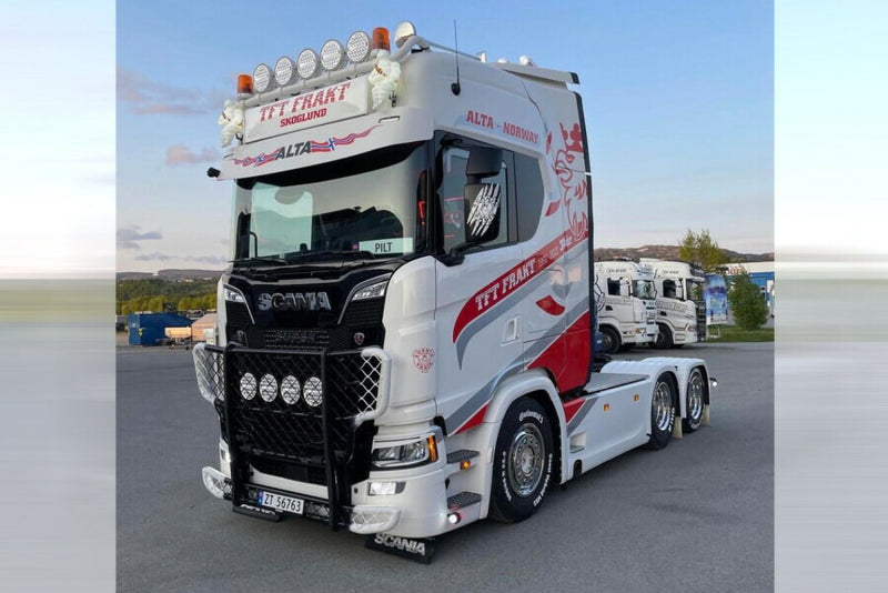 ギャラリービューアに画像をロードする, 【予約】2026年発売予定 Scaniaスカニア S HIGHLINE CS20H 6X2 TAG AXLE TFT Frakt / WSI 1/50 建設機械 模型
