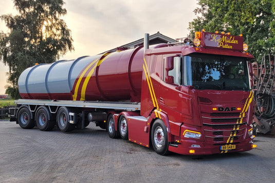 【予約】2027年発売予定 Loonbedrijf K. Mulder DAF XF SL MY25 6X2 TWIN STEER VACUUM TANK / WSI 1/50 ミニカー トラック模型