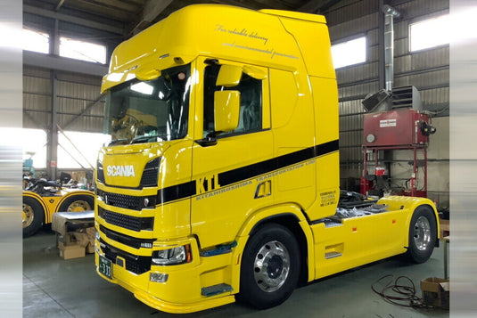 【予約】2026年発売予定 Scaniaスカニア R HIGHLINE CR20H 4X2 KTL / WSI 1/50 建設機械 模型