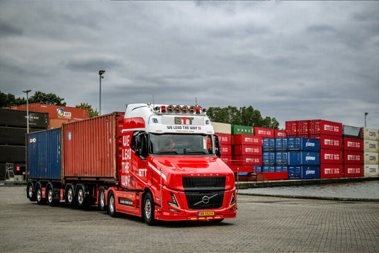 【予約】2026年発売予定 VLASTUIN TORPEDO VT5 AERO GLOBETROTTER XXL 6X2 2CONNECT COMBI TRAILER BTT / WSI 1/50 建設機械 模型
