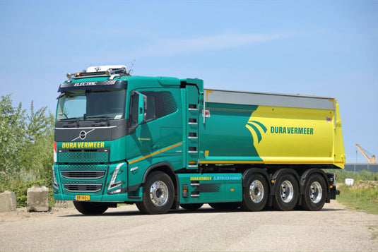 【予約】2026年発売予定 Dura Vermeer VOLVO FH5 MY2024 SLEEPER CAB ELECTRIC TIPPER TRUCK / WSI 1/50 ミニカー トラック模型