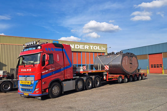 【予約】2026年発売予定 Van der Tol VOLVO FH5 GLOBETROTTER 8X4 MANOOVR 6 AXLE / WSI 1/50 ミニカー トラック模型