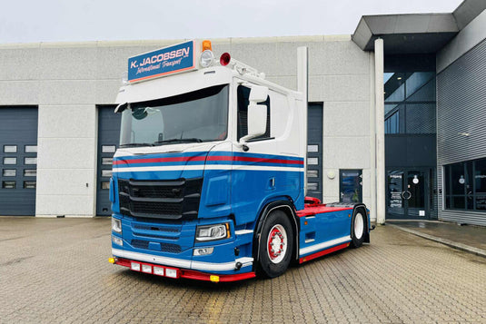 【予約】2026年発売予定 Kristian Jacobsen SCANIA R FLAT ROOF SLEEPER CAB 4X2 / WSI 1/50 ミニカー トラック模型