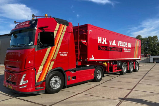【予約】2026年発売予定 H.H. van der Velde VOLVO FH AERO GLOBETROTTER 4X2 TIPPER VOLUME / WSI 1/50 ミニカー トラック模型