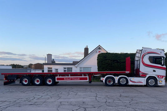 【予約】2026年発売予定 Richard Ormonde SCANIA S HIGHLINE CS20H 6X2 TWIN STEER FLATBED / WSI 1/50 ミニカー トラック模型