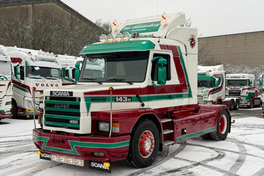 【予約】2026年発売予定 Caudenberg SCANIA 3 SERIES TORPEDO STREAMLINE 4X2 / WSI 1/50 ミニカー トラック模型