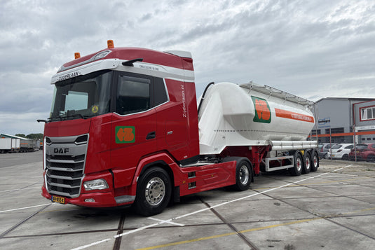 【予約】2026年発売予定 Zijderlaan DAF XG MY25 4X2 BULK TRAILER 3 AXLE / WSI 1/50 ミニカー トラック模型