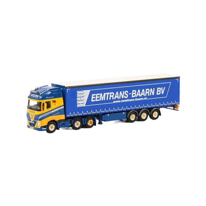 Eemtrans Volvo FH4 GL XL curtainside semitrailer 3axle  トレーラー / WSI 1/50 建設機械模型 工事車両