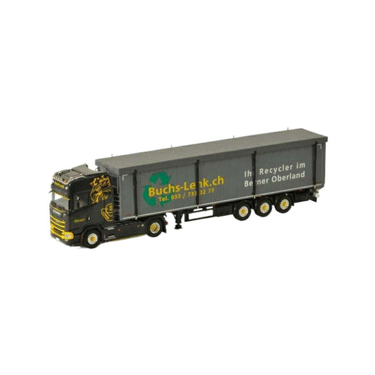 Buchs Lenk Scania S Highline CSS20H 4x2 volume semitrailer 3axle  トレーラー / WSI 1/50 建設機械模型 工事車両