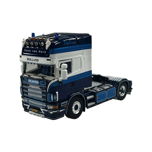 Van Herk Scania R4 Topline 4x2  トラック / WSI 1/50 建設機械模型 工事車両