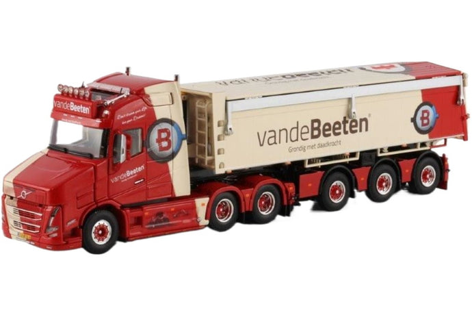 Van de Beeten Vlastuin VT5 Sleep ティッパー セミトレーラー / WSI 1/50 建設機械模型 工事車両