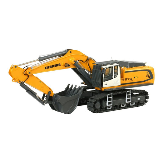 リープヘル Liebherr R970 SME クローラーショベル / WSI 1/50 ミニカー 建設機械模型 工事車両
