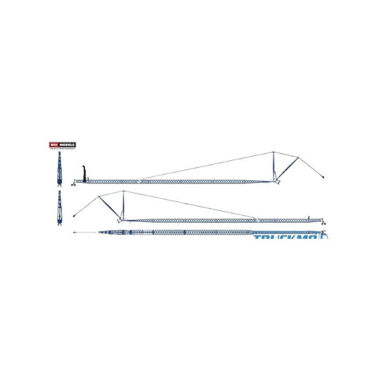 Premium Line Tadano Faun ATF 400 Luffing Jib  モバイルクレーン / WSI 1/50 建設機械模型 工事車両