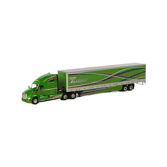 Kenworthケンワース T 680 6x4 Boxtrailerトレーラー トラック 模型 /WSI 1/50