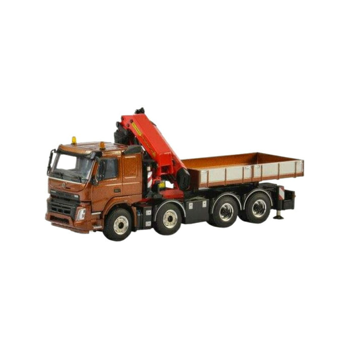 Palfinger Volvo FMX Sleeper Cab Riged Truck + Palfinger PK 74002 SH  トラック / WSI 1/50 建設機械模型 工事車両