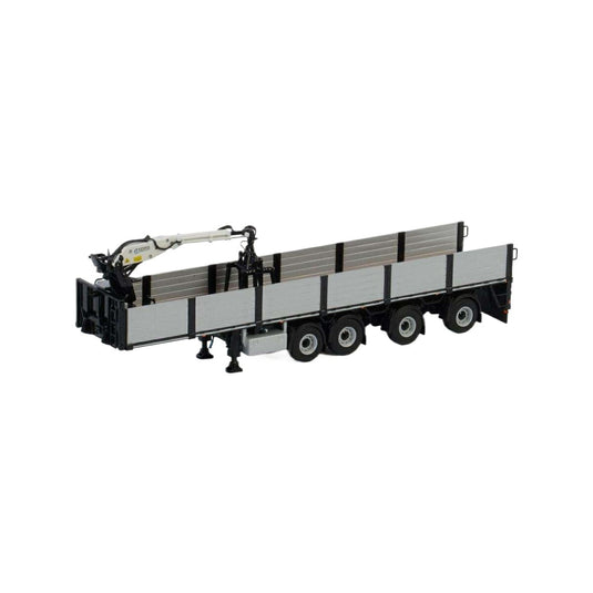 Premium Line Bricktrailer black  トレーラー / WSI 1/50 建設機械模型 工事車両