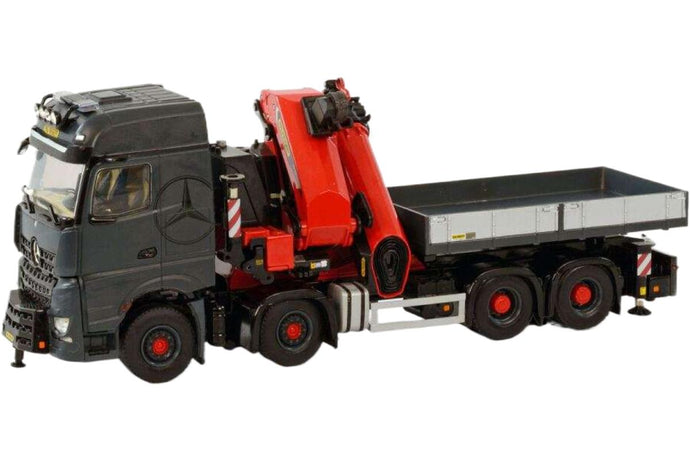 プレミアムライン メルセデスベンツ アロクス ビッグスペース トラック / WSI 1/50 建設機械模型 工事車両
