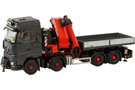 プレミアムライン メルセデスベンツ アロクス ビッグスペース トラック / WSI 1/50 建設機械模型 工事車両