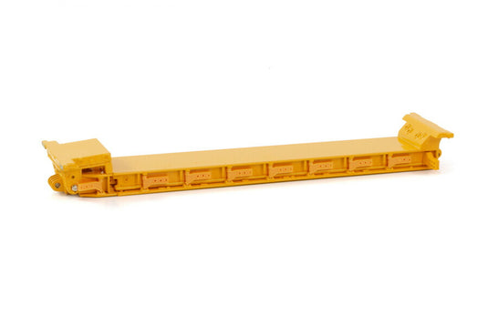 PREMIUM LINE SCHEUERLE INTER COMBI セット部品：エクステンダブルベッド YELLOW トレーラー/WSI 1/50 建設機械模型 工事車両