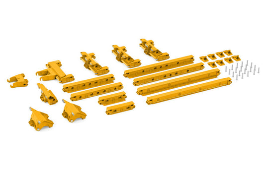 PREMIUM LINE SCHEUERLE INTER COMBI SET PARTS: VESSEL BEDS YELLOW /WSI 1/50 建設機械模型 工事車両