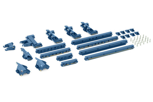 PREMIUM LINE SCHEUERLE INTER COMBI SET PARTS: VESSEL BEDS BLUE /WSI 1/50 建設機械模型 工事車両