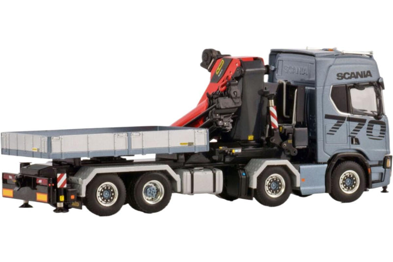 ギャラリービューアに画像をロードする, Premium Line Scania R Highline CR20H 8x2 Palfinger PK1350 TEC JIB Body / WSI 1/50 建設機械模型 工事車両
