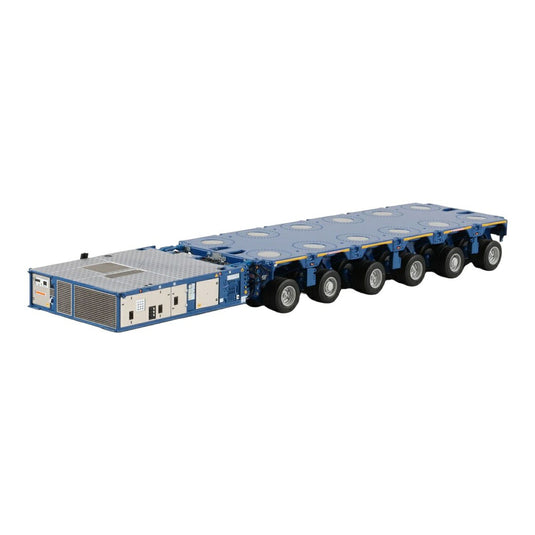 Scheuerle Intercombi SPE 6軸 トレーラー ブルー / WSI 1/50 ミニカー トラック模型