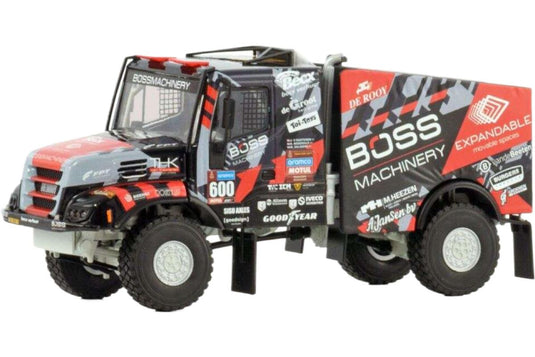 ボス マシナリー チーム デ ロイ FPT Iveco トラック / WSI 1/50 建設機械模型 工事車両
