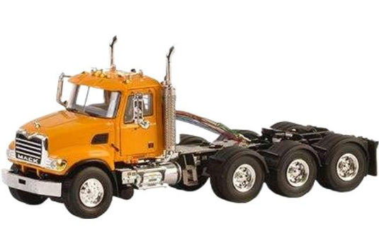 マック グラナイト 8x4 イエロー トラック モデル USA  / WSI 1/50 建設機械模型 工事車両