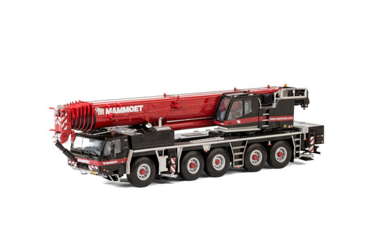 MAMMOET TADANO FAUN ATF 220G-5 モバイルクレーン/WSI 1/50 建設機械模型 工事車両