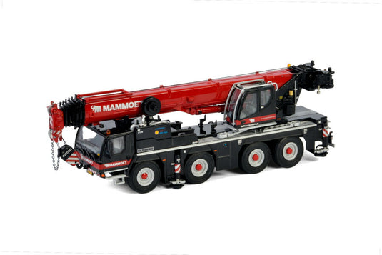 MAMMOET LIEBHERR LTM 1090-4.2 モバイルクレーン/WSI 1/50 建設機械模型 工事車両