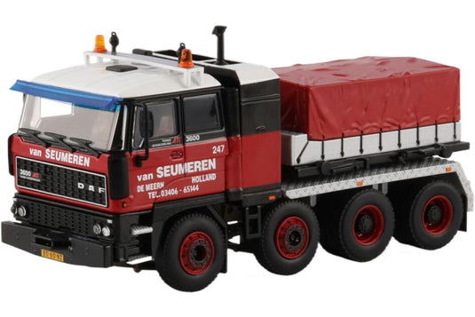 Van Seumeren DAF 3600 8x4 + Ballastbox トラック 模型 /WSI 1/50
