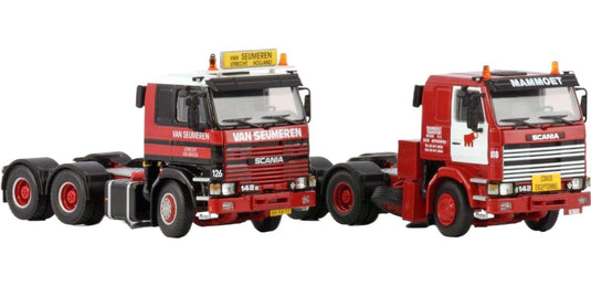 Mammoet & Van Seumeren Scania 142 6x4 トラック / WSI 1/50 建設機械模型 工事車両