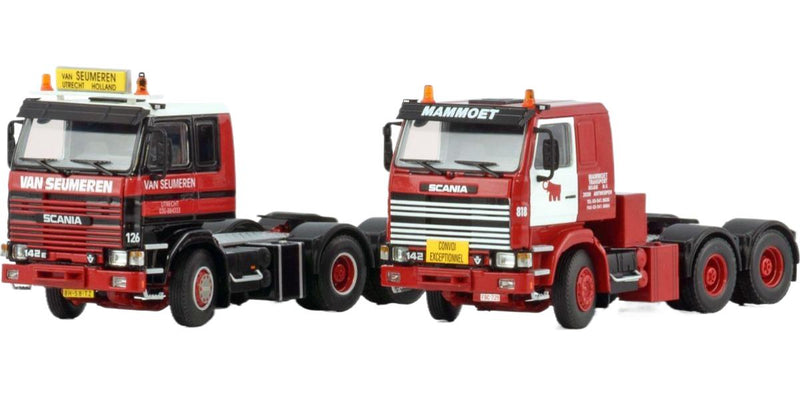 ギャラリービューアに画像をロードする, Mammoet &amp; Van Seumeren Scania 142 6x4 トラック / WSI 1/50 建設機械模型 工事車両
