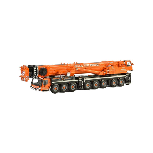 Global Port Services Liebherr LTM 1500  モバイルクレーン / WSI 1/50 建設機械模型 工事車両