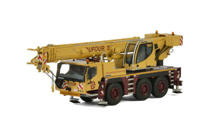 DUFOUR GROUP LIEBHERR LTM 1050-3.1 モバイルクレーン/WSI 1/50 建設機械模型 工事車両