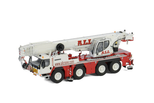 ALL CRANE HIRE LIEBHERR LTM 1090-4.2 モバイルクレーン/WSI 1/50 建設機械模型 工事車両