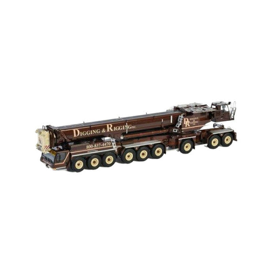 Digging & Rigging Liebherr LTM 1750  モバイルクレーン / WSI 1/50 建設機械模型 工事車両