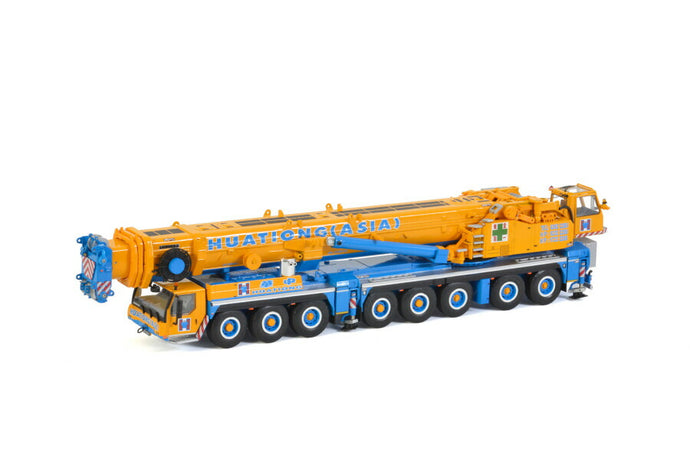 HUATIONG L LIEBHERR LTM 1500 モバイルクレーン/WSI 1/50 建設機械模型 工事車両